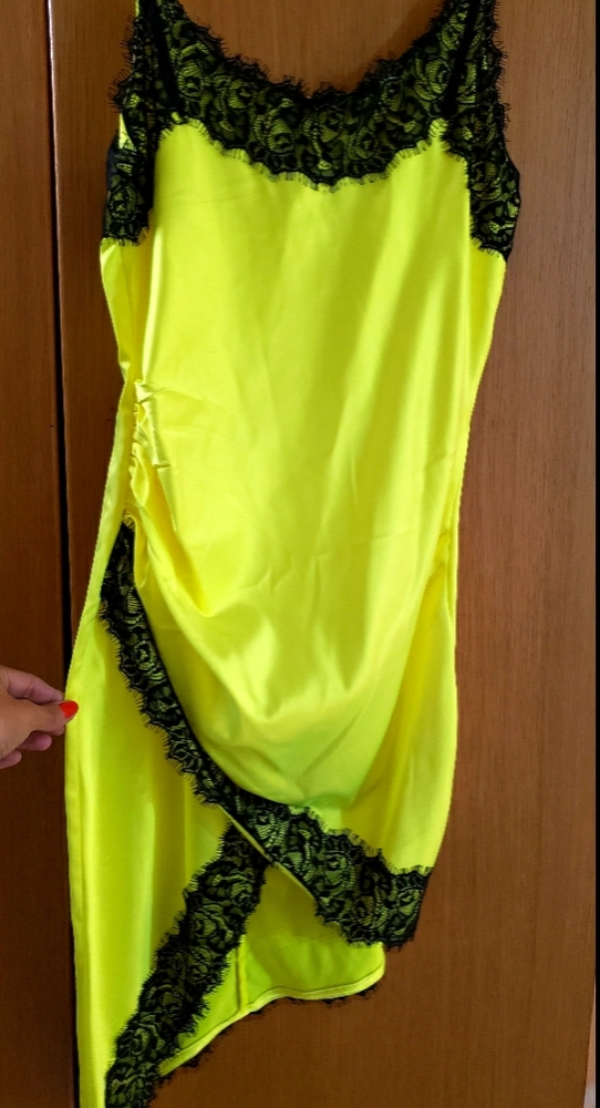 NBD yellow sexy small dress